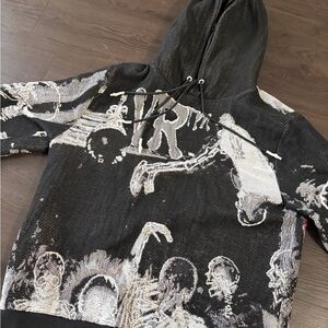 Forte Black Jacket with Colorful Patch